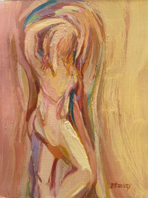 "Zumba 1" oil 8x10"